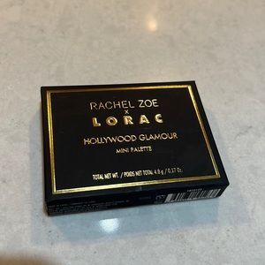 NWOT / NIB Mini Palette Rachel Zoe x LORAC, eye shadow pressed glitter